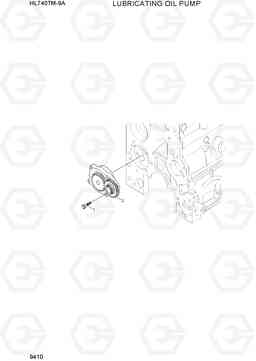 9410 LUBRICATING OIL PUMP HL740TM-9A, Hyundai