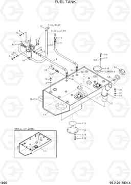 1020 FUEL TANK HL750(-#1000), Hyundai