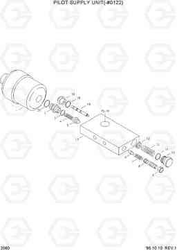 2060 PILOT SUPPLY UNIT(-#0122) HL750(-#1000), Hyundai