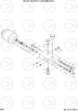 2061 PILOT SUPPLY UNIT(#0123-) HL750(-#1000), Hyundai