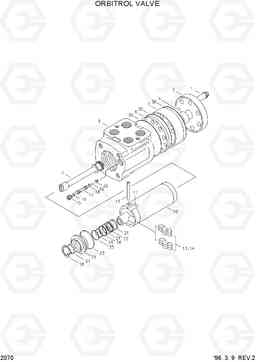 2070 ORBITROL VALVE HL750(-#1000), Hyundai