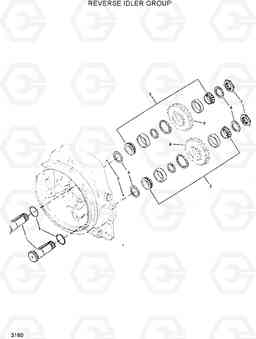 3160 REVERSE IDLER GROUP HL750(-#1000), Hyundai