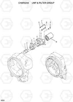 3220 CHARGING PUMP & FILTER GROUP HL750(-#1000), Hyundai