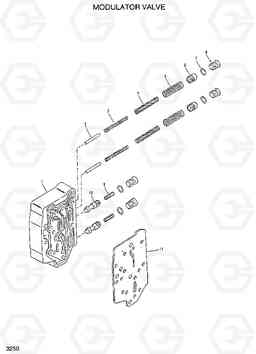 3250 MODULATOR VALVE HL750(-#1000), Hyundai