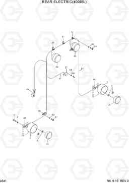 4041 REAR ELECTRIC(#0065-) HL750(-#1000), Hyundai