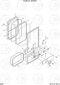 5053 CAB(3/4,DOOR) HL750(-#1000), Hyundai