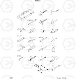 7010 TOOLS HL750(-#1000), Hyundai