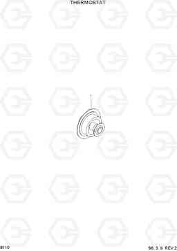 8110 THERMOSTAT HL750(-#1000), Hyundai
