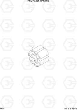 8450 FAN PILOT SPACER HL750(-#1000), Hyundai