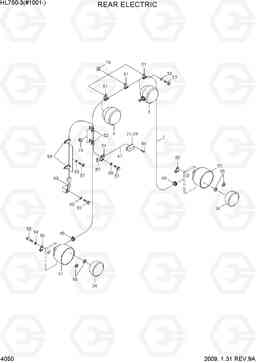 4050 REAR ELECTRIC HL750(#1001-), Hyundai