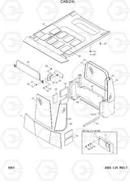 5051 CAB(2/4) HL750(#1001-), Hyundai