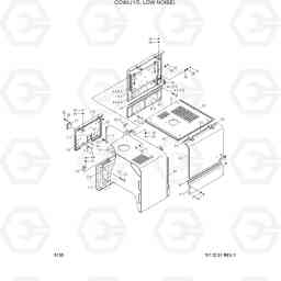 5130 COWL(1/3, LOW NOISE) HL750(#1001-), Hyundai