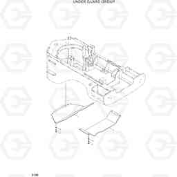 5160 UNDER GUARD GROUP HL750(#1001-), Hyundai