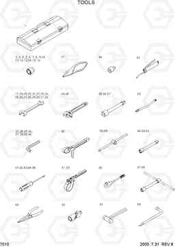 7010 TOOLS HL750(#1001-), Hyundai