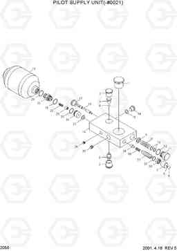 2050 PILOT SUPPLY UNIT(-#0021) HL750TM, Hyundai