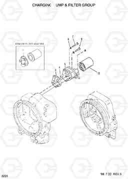 3220 CHARGING PUMP & FILTER GROUP HL750TM, Hyundai