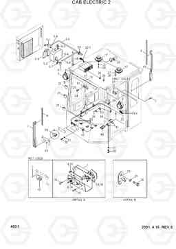 4031 CAB ELECTRIC 2 HL750TM, Hyundai