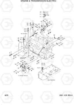 4070 ENGINE & TRANSMISSION ELECTRIC HL750TM, Hyundai