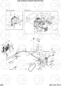 4090 AIR CONDITIONER MOUNTING HL750TM, Hyundai