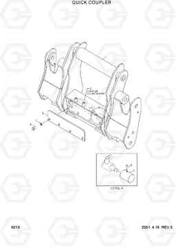 6010 QUICK COUPLER HL750TM, Hyundai