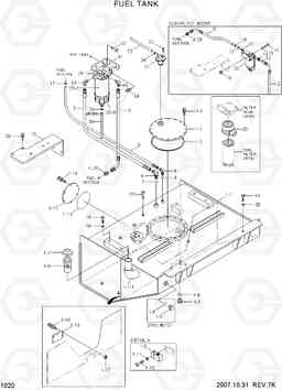 1020 FUEL TANK HL757-7, Hyundai