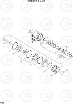 4050 STEERING UNIT HL757-7, Hyundai