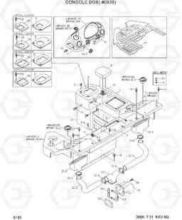 5130 CONSOLE BOX(-#0938) HL757-7, Hyundai