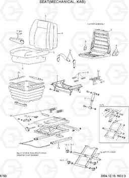 5150 SEAT(MECHANICAL, KAB) HL757-7, Hyundai