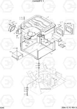 5240 CANOPY 1 HL757-7, Hyundai