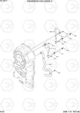 6120 GEARBOX HOUSING 2 HL757-7, Hyundai