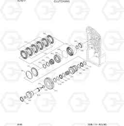 6160 CLUTCH(K4) HL757-7, Hyundai