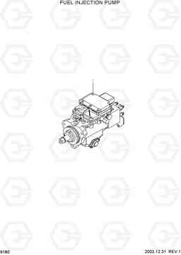 9180 FUEL INJECTION PUMP HL757-7, Hyundai