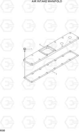 9330 AIR INTAKE MANIFOLD HL757-7, Hyundai