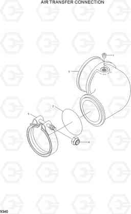 9340 AIR TRANSFER CONNECTION HL757-7, Hyundai