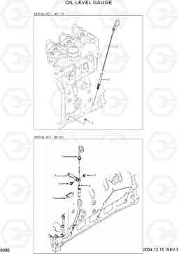 9380 OIL LEVEL GAUGE HL757-7, Hyundai