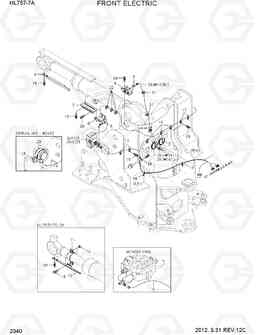 2040 FRONT ELECTRIC HL757-7A, Hyundai