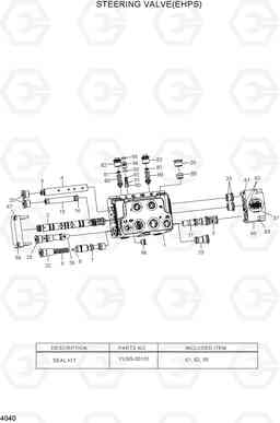 4040 STEERING VALVE(EHPS) HL757-7A, Hyundai