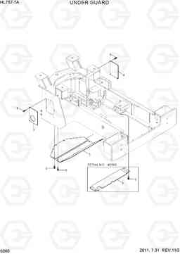 5060 UNDER GUARD HL757-7A, Hyundai