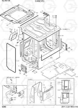 5080 CAB(1/5) HL757-7A, Hyundai