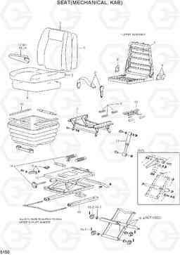 5150 SEAT(MECHANICAL, KAB) HL757-7A, Hyundai