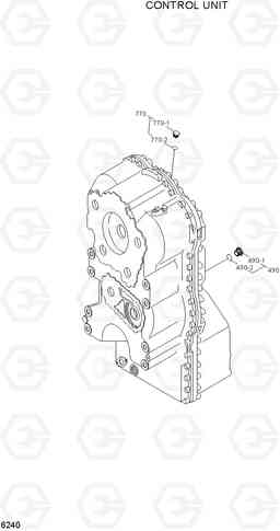 6240 CONTROL UNIT HL757-7A, Hyundai