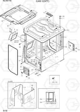 5110 CAB 1(OPT) HL757-7S, Hyundai