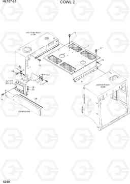 5230 COWL 2 HL757-7S, Hyundai