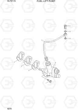 9270 FUEL LIFT PUMP HL757-7S, Hyundai