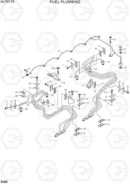 9280 FUEL PLUMBING HL757-7S, Hyundai
