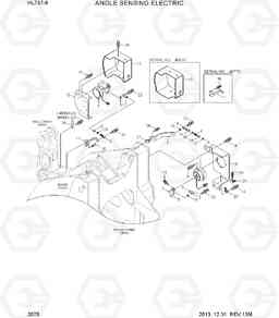 2070 ANGLE SENSING ELECTRIC HL757-9, Hyundai