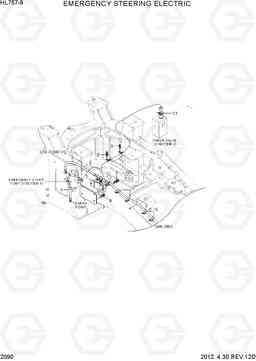 2090 EMERGENCY STEERING ELECTRIC HL757-9, Hyundai