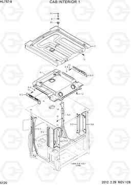 5120 CAB INTERIOR 1 HL757-9, Hyundai