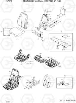 5172 SEAT(MECHANICAL, HEATED, 2