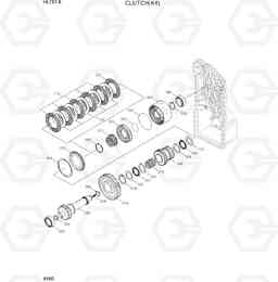 6160 CLUTCH(K4) HL757-9, Hyundai